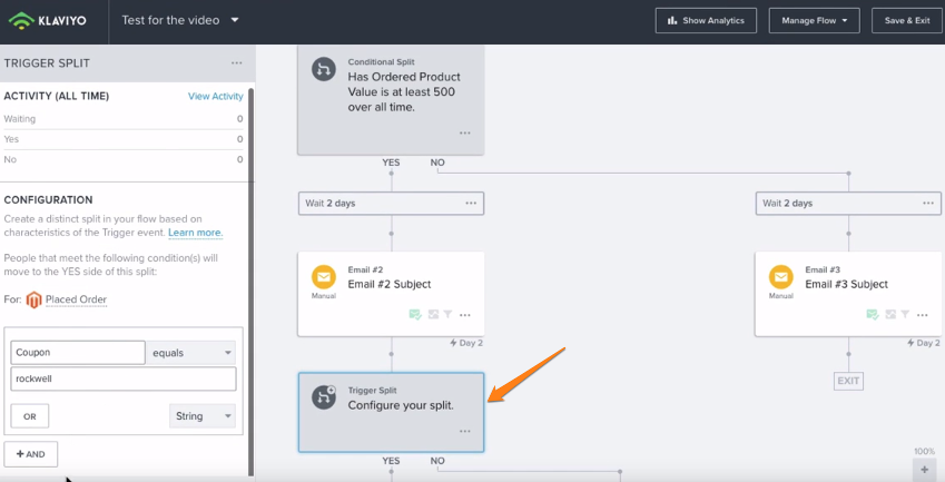 Klaviyo Visual Flow Feature Overview