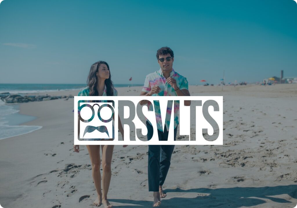 RSVLTS logo above a beach background