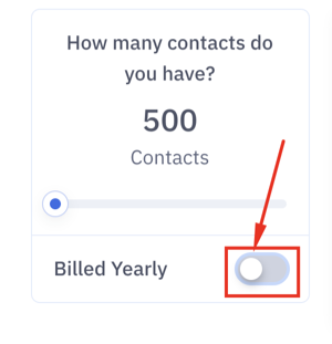 Activecampaign pricing and cost depend on the amount of active contacts.