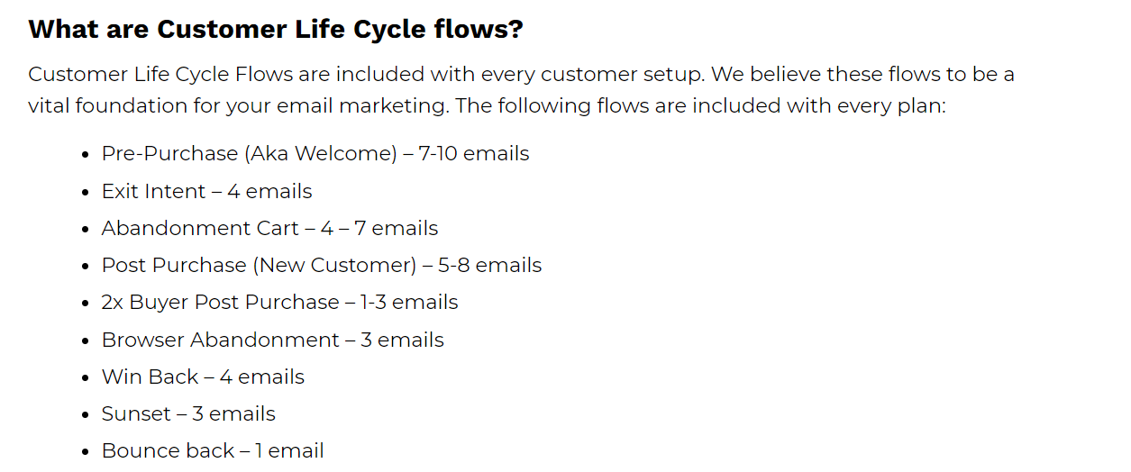 how many email automation needed