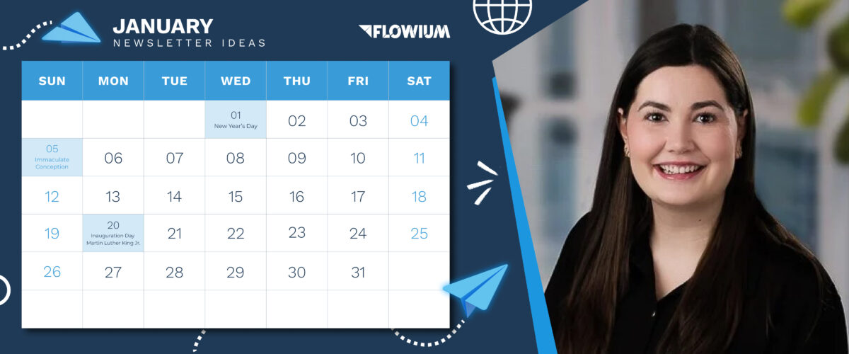January 2025 calendar from Flowium.