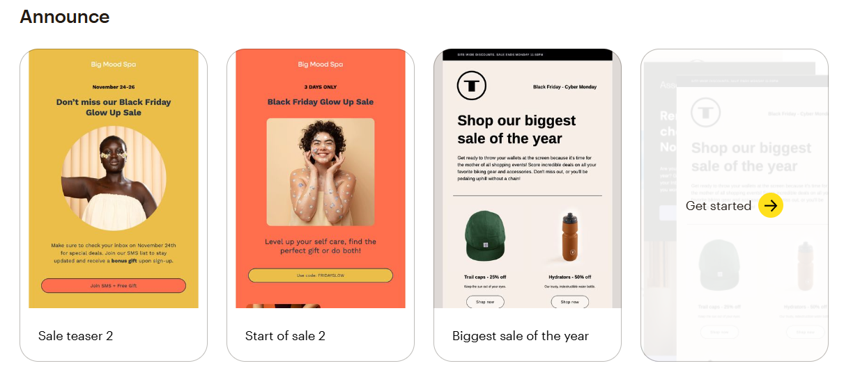 Mailchimp Templates image.