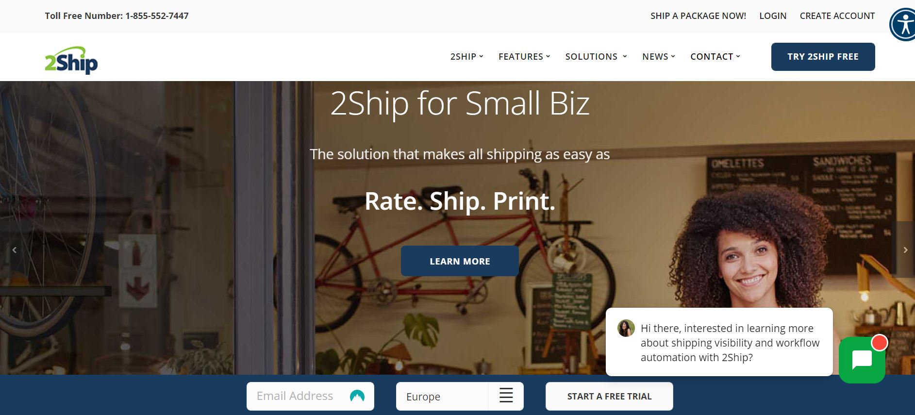 2ship, ecommerce shipping software