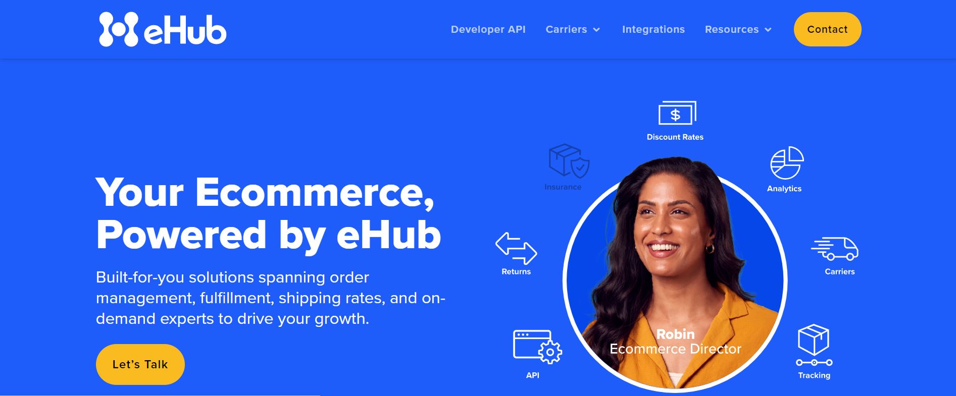 ehub for ecommerce shipping