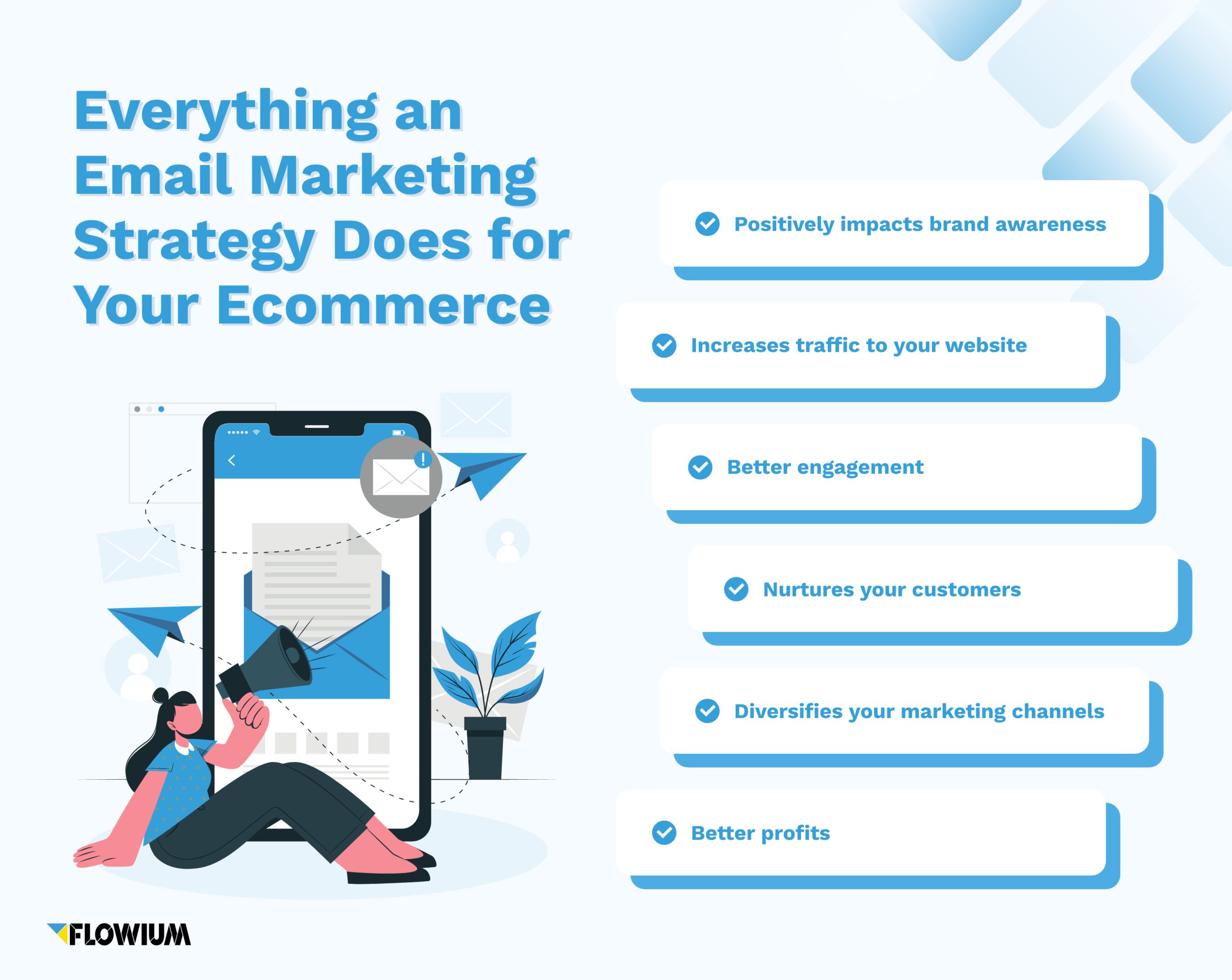 6 benefits of an email marketing strategy for ecommerce