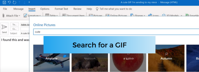 How to Add GIFs to Outlook Email: Full Guide | Flowium