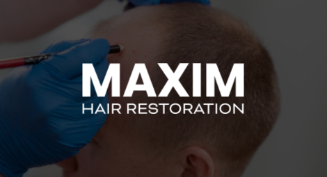 Maxim Hair Restoration brand - Flowium's client.