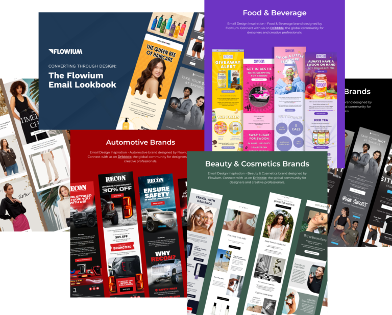 Email design lookbook.
