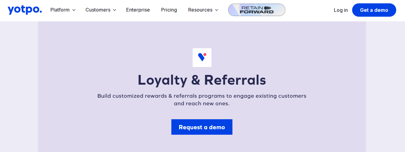 An image showing Yotpo dashboard.