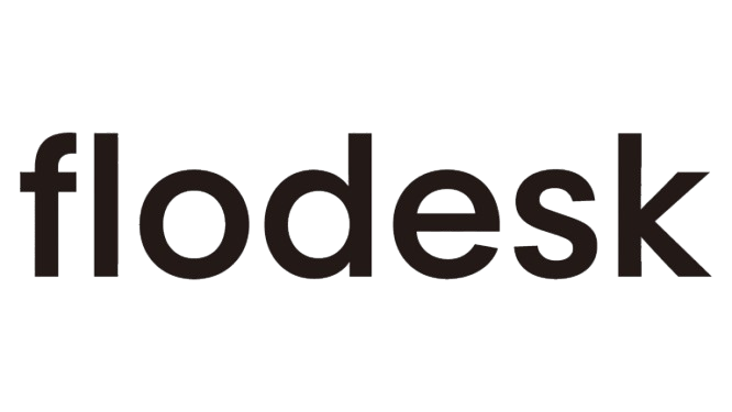 Flodesk logo.