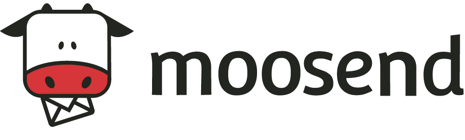 Moosend logo.