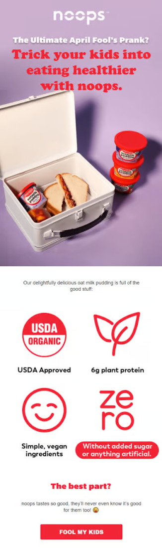 “Prank” idea email for April Fool’s Day by noops.