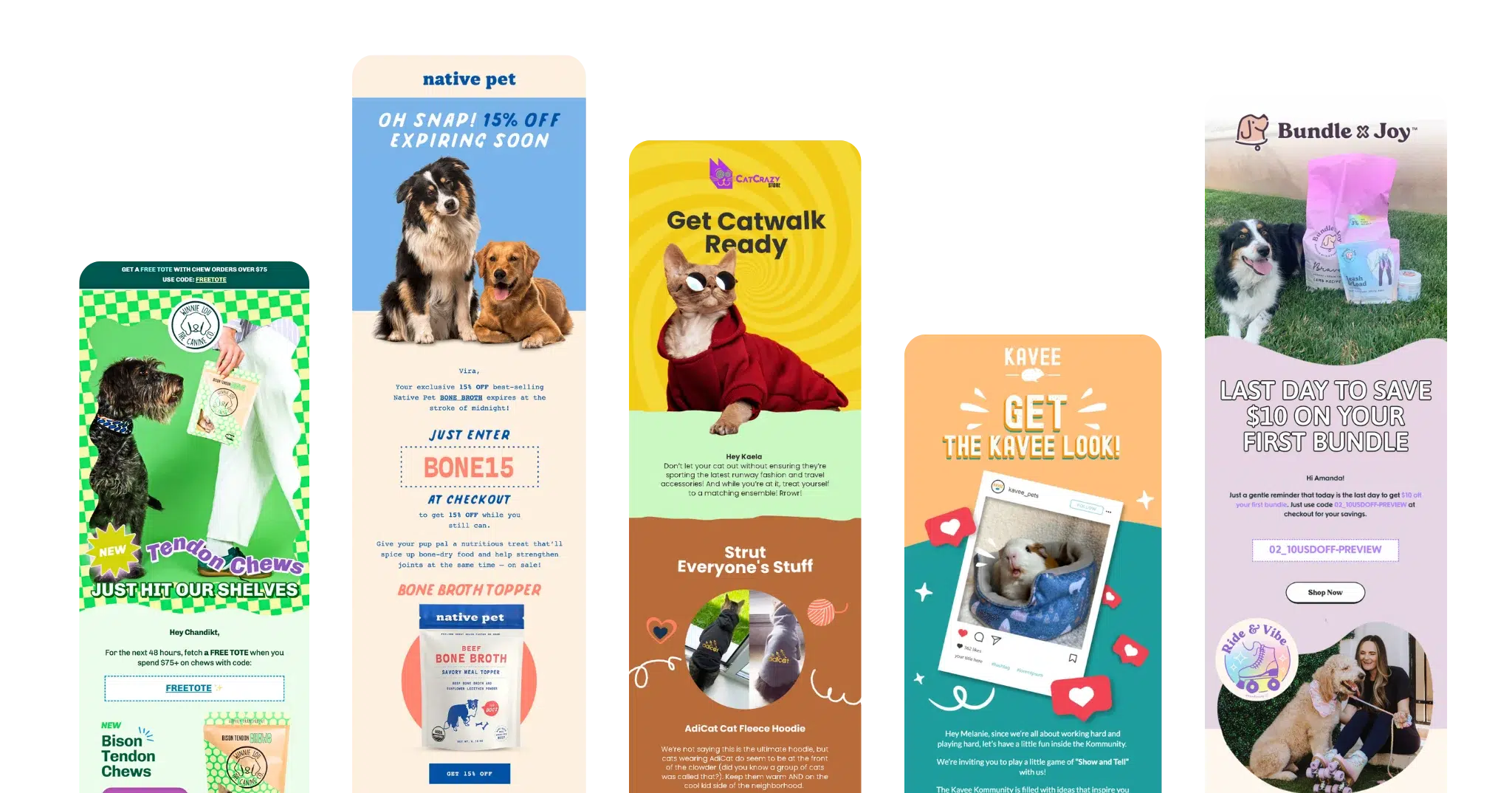 Pet food & care case study hero image.