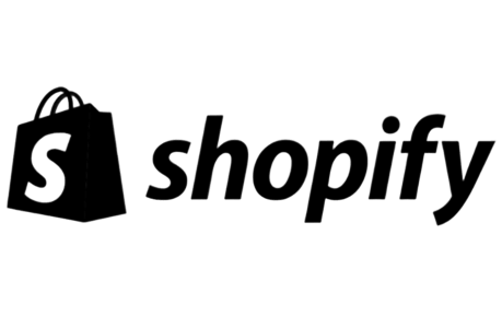 Shopify logo.