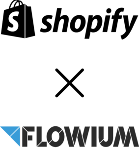 Shopify partnership logo.