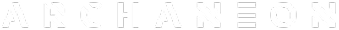 Archaneon white logo.