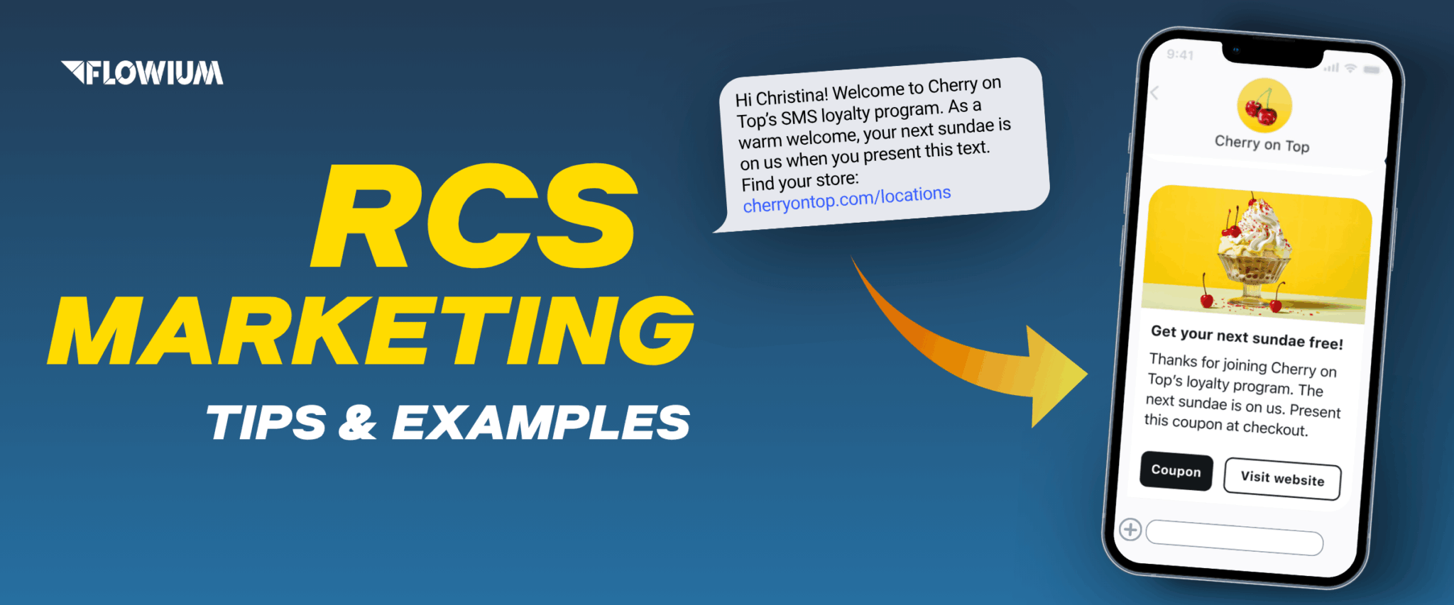 RCS Marketing: A Comprehensive Guide with Tips and Examples banner image.