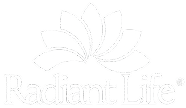 Radiant Life white logo