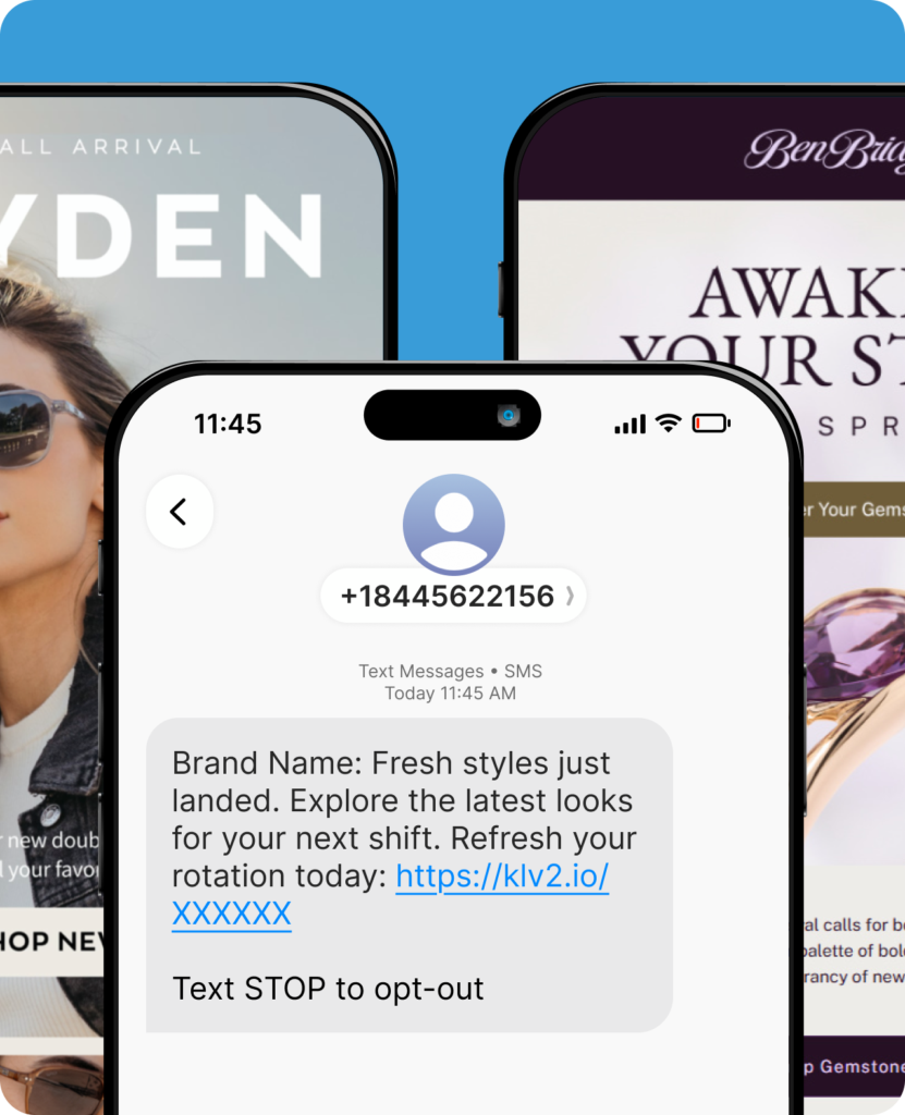 SMS campaign example of Smile Brilliant brand.