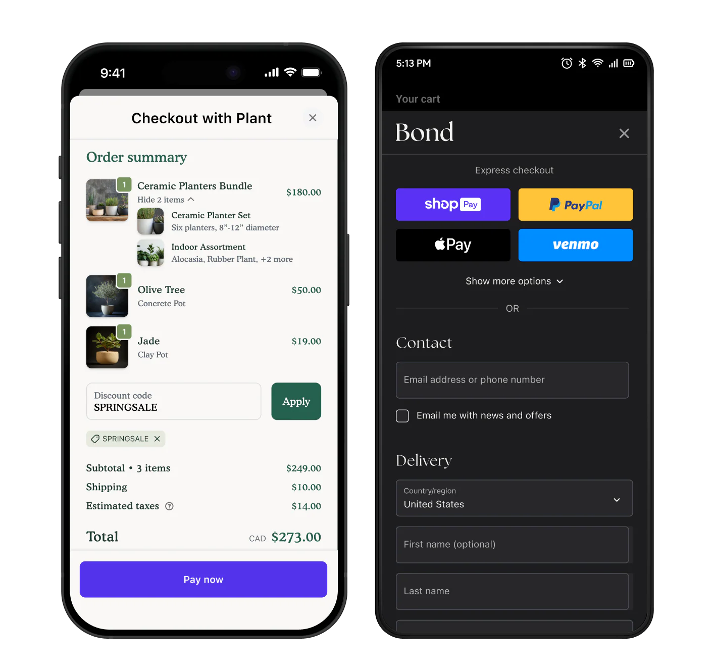 Universal Cart and Checkout Kit