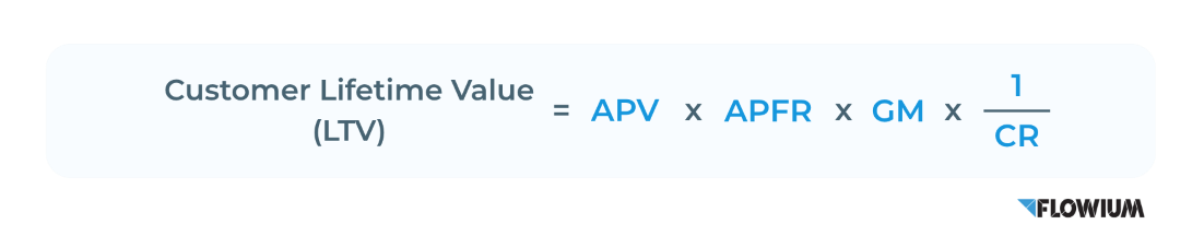 Ecommerce LTV Formula